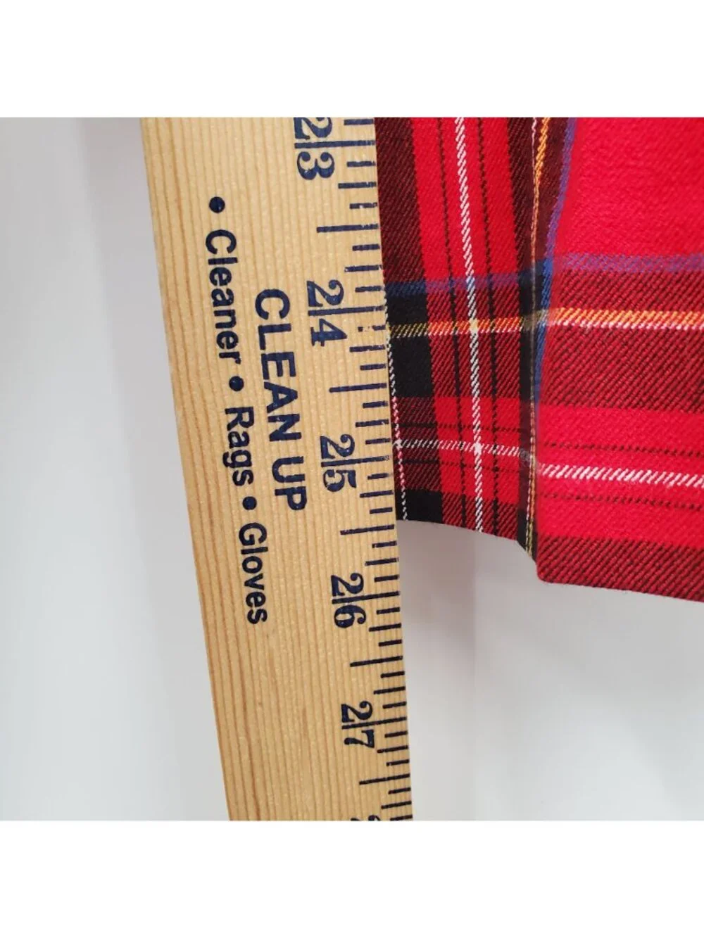 J. Crew Kallie Red Tartan Plaid High Rise Straight Ankle Pants Size 4P NWT